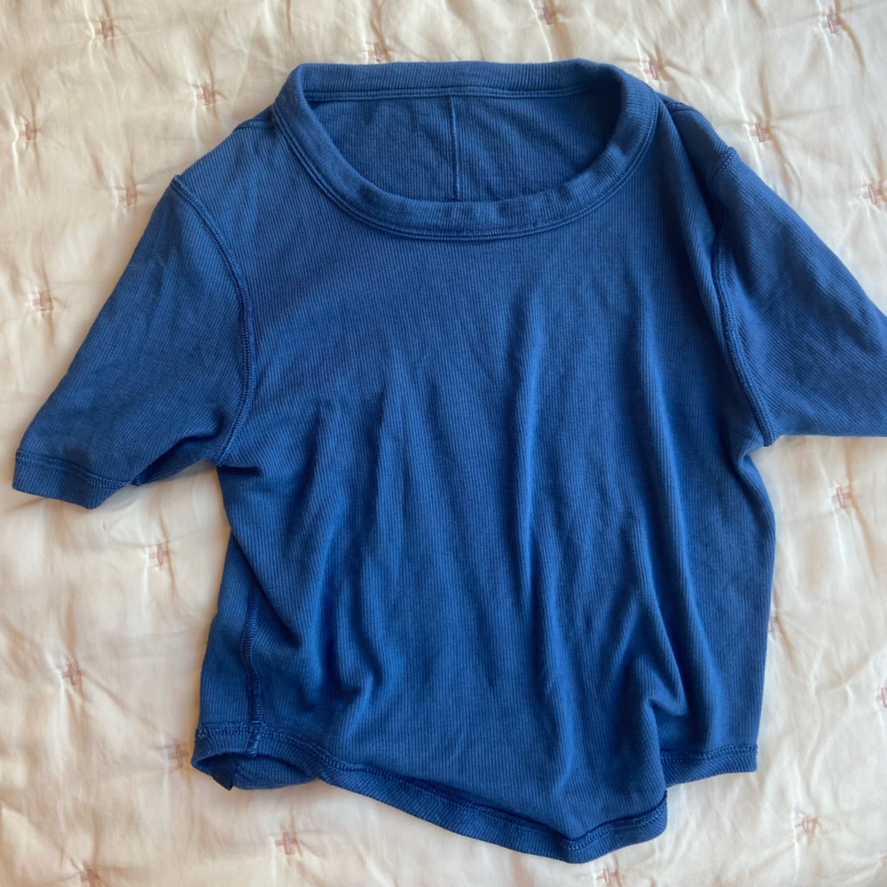 Lululemon Hold Tight Cropped T-Shirt